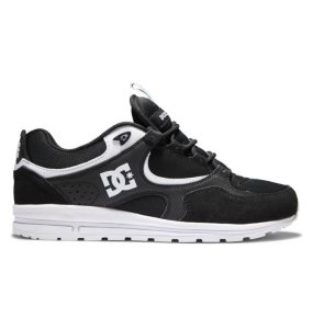 Buty Skate Męskie DC Kalis Lite Czarne Czarne Białe | 12586ZYSO