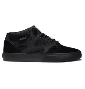 Buty Zimowe Męskie DC Kalis Vulc MID Czarne Czarne Czarne | 04837KNFW