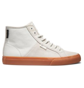 Buty Zimowe Męskie DC Manual Hi High Tops Białe | 80456KFCY