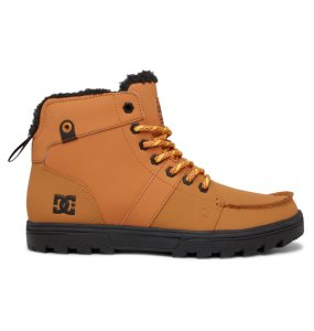 Buty Zimowe Męskie DC Woodland Brązowe | 27450LEOV