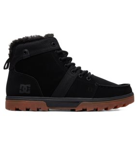 Buty Zimowe Męskie DC Woodland Czarne | 48269RJFO