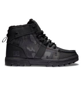 Buty Zimowe Męskie DC Woodland Czarne Czarne Czarne | 97051LYEK