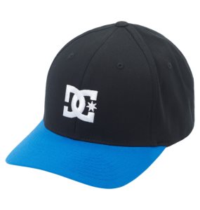 Czapki Męskie DC Cap Star Seasonal Flexfit Niebieskie | 79614HBUY