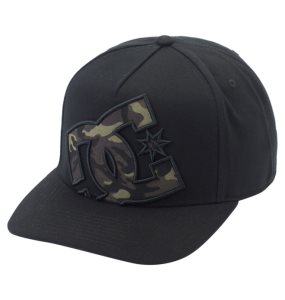 Czapki Męskie DC Heardnotts Snapback Czarne | 49720YCPK