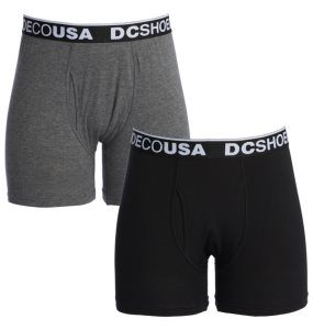 Ekwipunek Męskie DC Softies Bokser Brief Szare Czarne | 10958TUDG