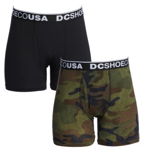 Ekwipunek Męskie DC The Performer 2-Pack Bokser Briefs Camo Czarne | 14926YKXR