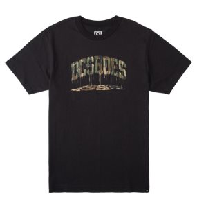 Koszulki Męskie DC Stacked Drip Heritage Czarne | 29356WQMN