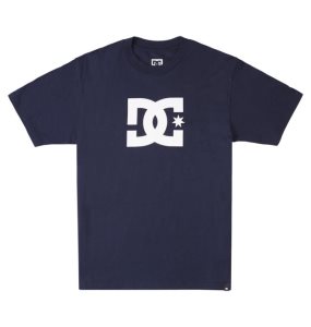 Koszulki Męskie DC Star Granatowe | 60481GEJU
