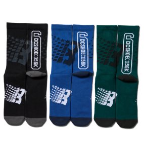Skarpety Męskie DC Bronze56K x 3-Pack Crew Kolorowe | 70841MLIU