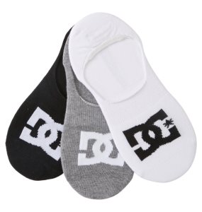 Skarpety Męskie DC Star Liner 3-Pack No-Show Kolorowe | 26839JAHD