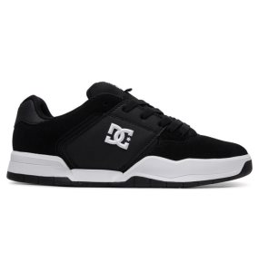 Trampki Męskie DC Central Czarne Białe | 63419QLUA