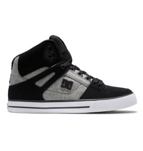 Trampki Męskie DC Pure High Tops Czarne | 39026SYEA