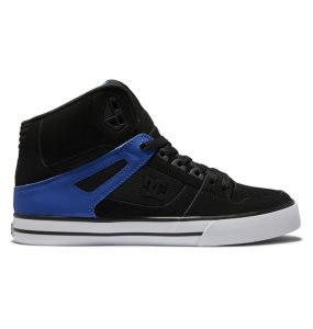 Trampki Męskie DC Pure High Tops Czarne Niebieskie | 68245IEYG