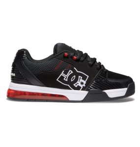 Trampki Męskie DC Versatile Czarne Białe Czerwone | 91428SBHE