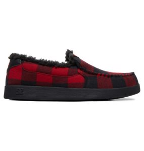 Wsuwane Męskie DC Villain Winterized Czarne | 25839SQTH