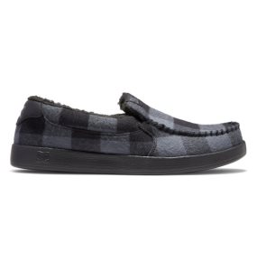 Wsuwane Męskie DC Villain Winterized Czarne Szare | 86439JRKS